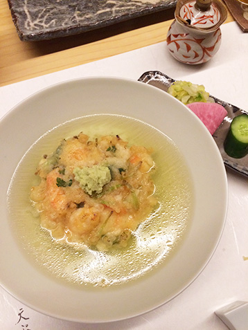 シメの天茶