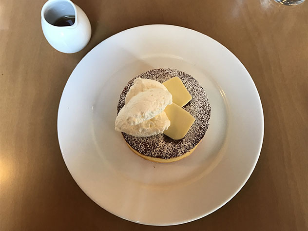 喫茶室batonのホットケーキ