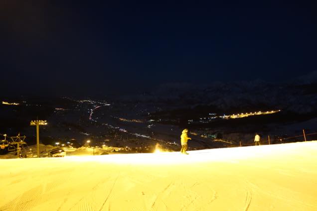 石打丸山スキー場ナイター