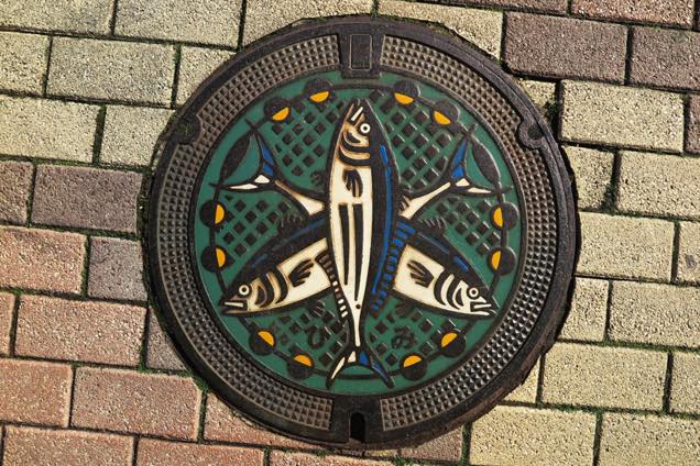 氷見市のデザイン蓋