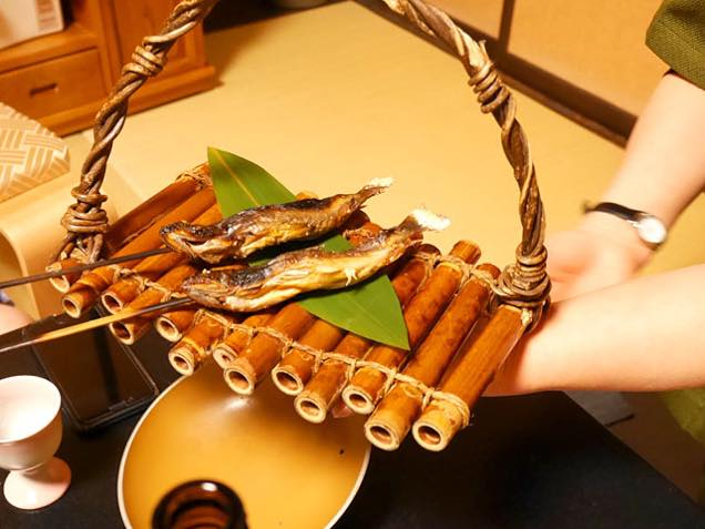 イワナの塩焼き