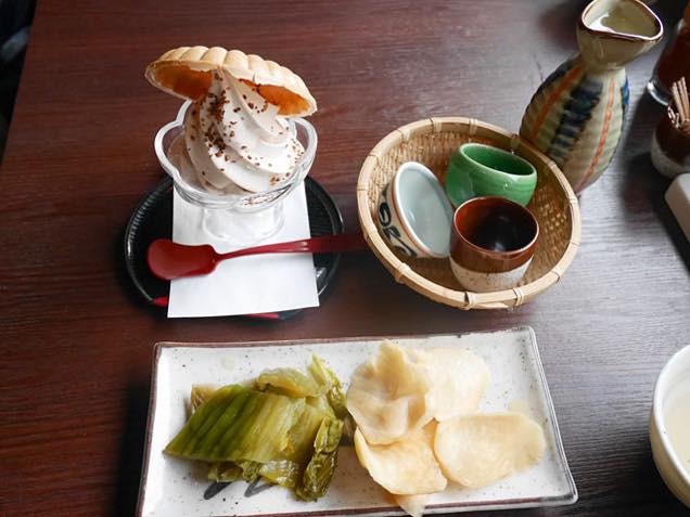 蕎麦ソフト