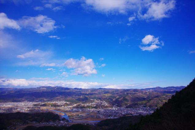 葛城山からの眺め