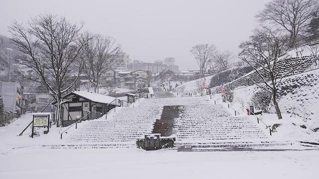雪の朝