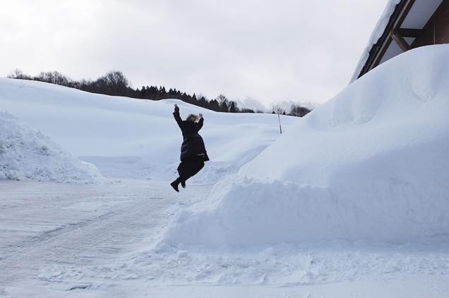 大雪の乳頭温泉郷