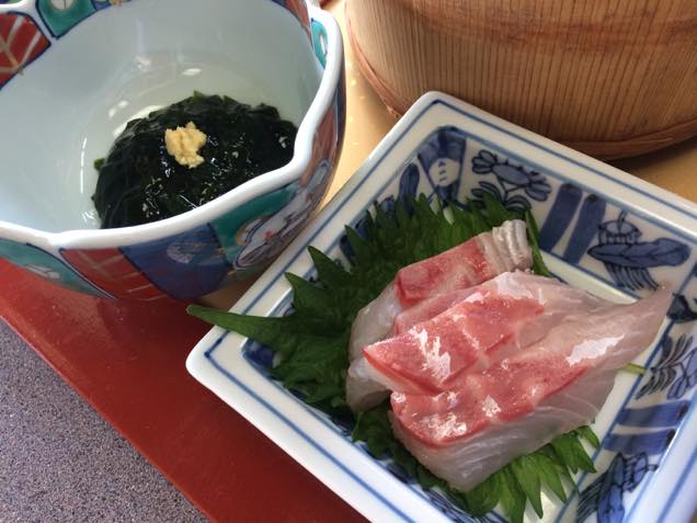 天然真鯛刺身