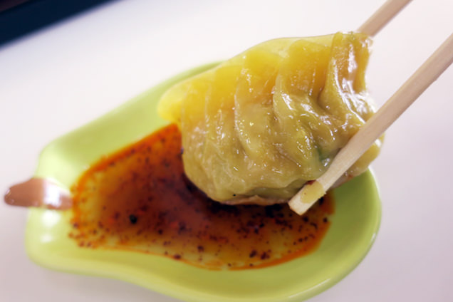 「天馬」エビ餃子