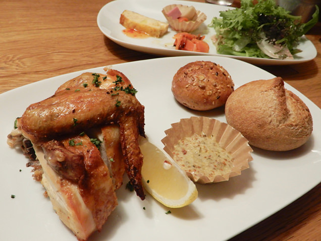 名物ローストチキン
