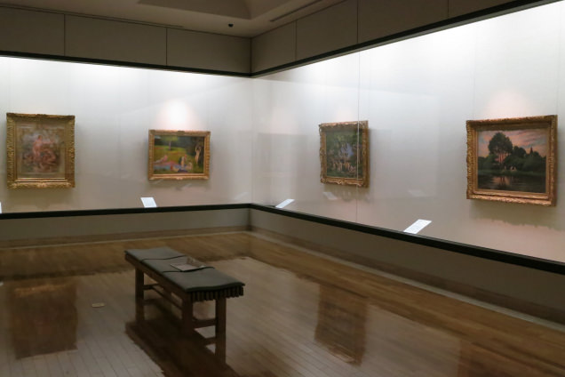 松岡美術館　展示室