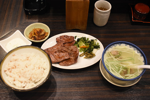 「牛タン焼専門店　司」 牛タン定食