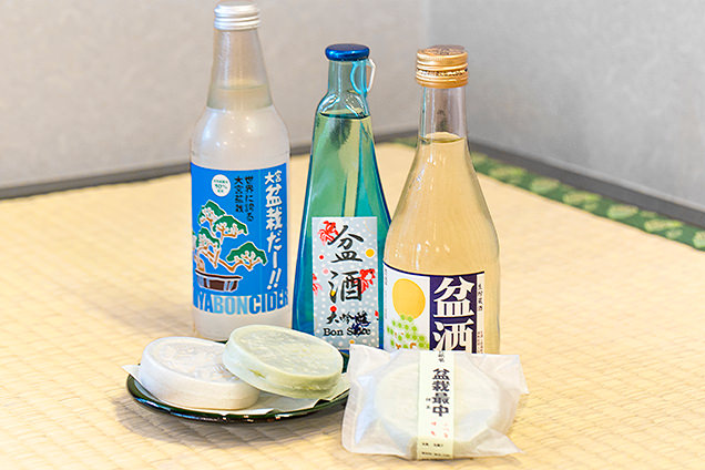 盆栽レストラン大宮　盆栽最中　盆栽だー!!　盆酒
