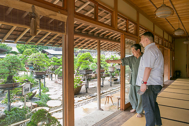 春花園　縁側