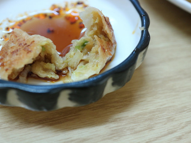 元祖円盤餃子 満腹　円盤餃子