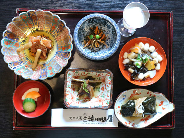 澁川問屋　「祭り御膳」鶴コース