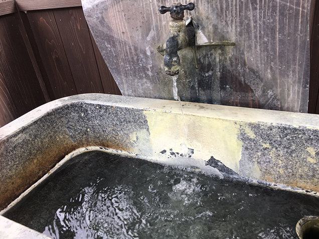 源泉の杜　お湯
