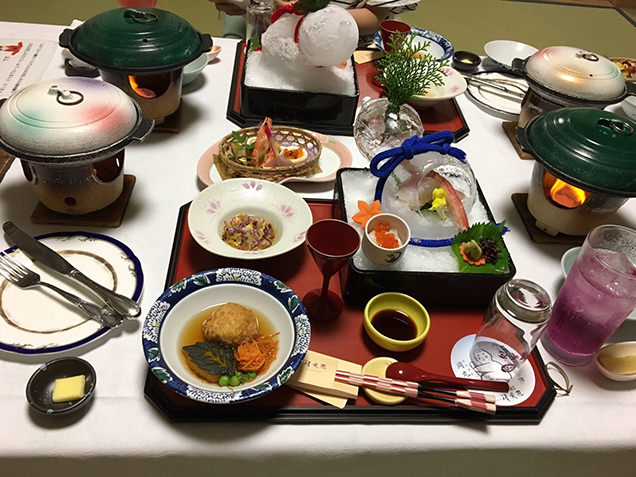 ホテル清風苑　夕食