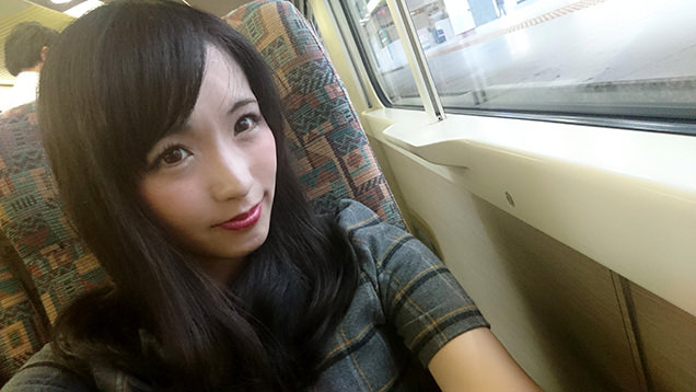 上越新幹線　車内