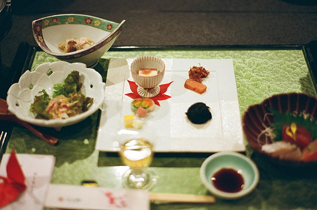 水上館　夕食