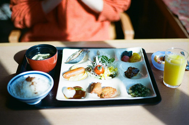 水上館　朝食
