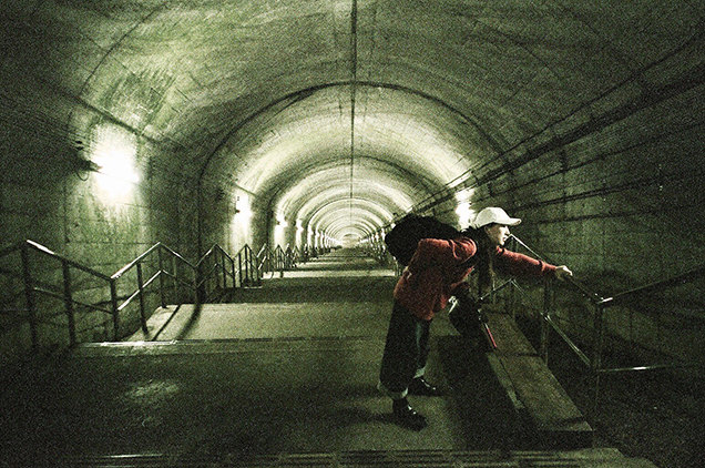 JR土合駅　階段
