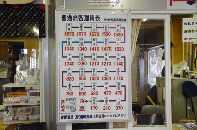 秋田内陸線　角館駅