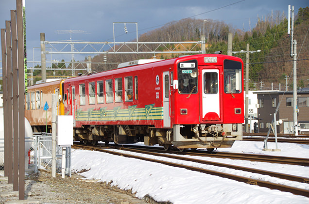カラフルな車体がかわいい