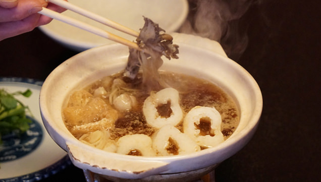 濱乃家　きりたんぽランチ