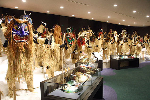 なまはげ館　館内展示