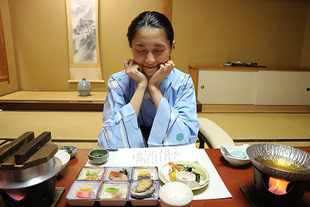 伊豆 今井浜温泉 今井荘の藤会席