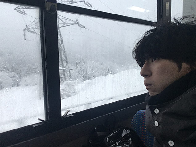 関越交通バス　水上線　車内のライター