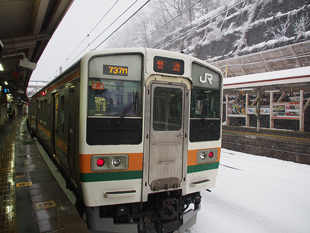 水上駅　ホーム