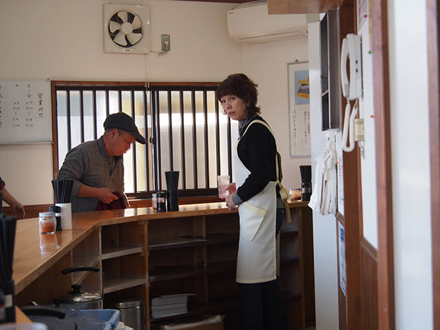 永井食堂　女将
