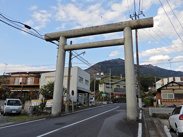 筑波山のふもと