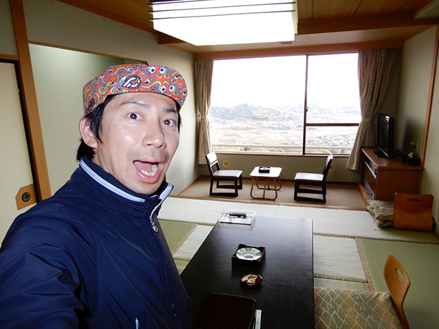 筑波山ホテル青木屋　部屋とライター