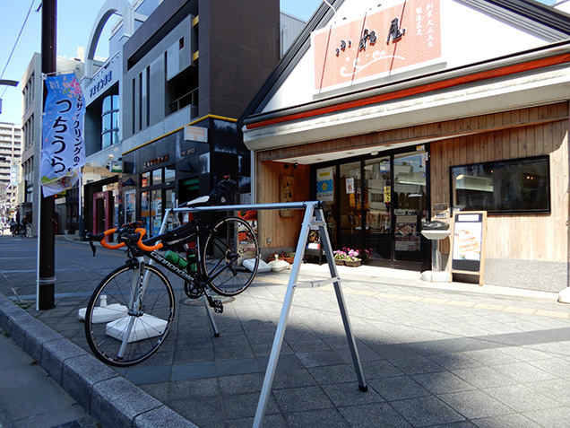 小松屋前　サイクルラック