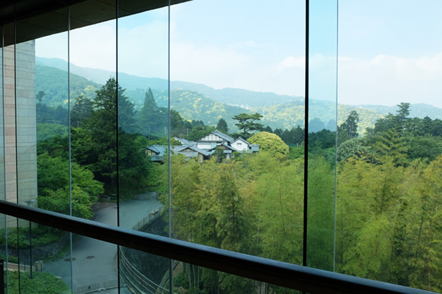 MOA美術館　館内からの風景