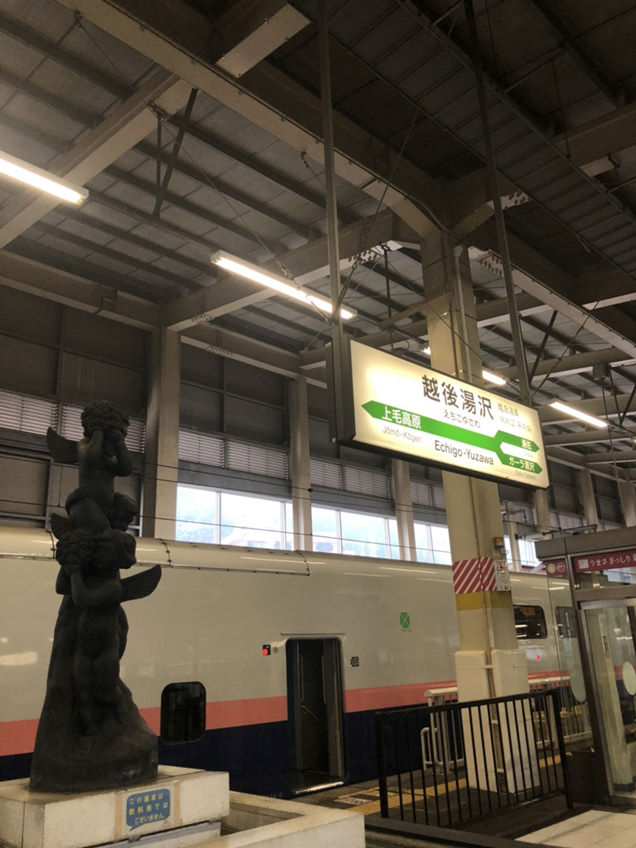 上越新幹線　越後湯沢駅ホーム