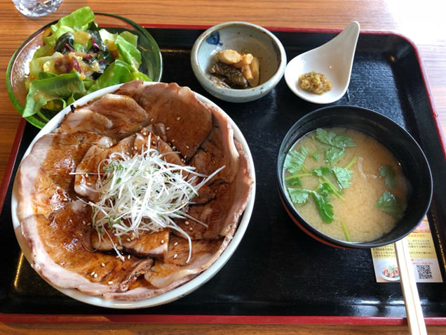 ひなの宿ちとせ　湯治豚丼定食