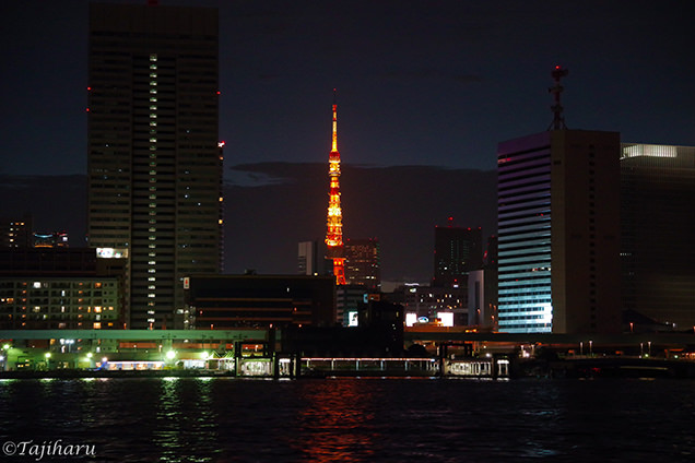 東京タワーの夜景