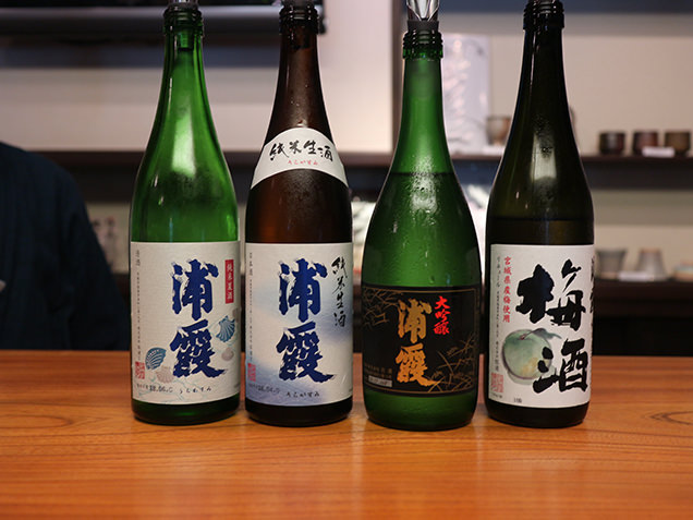 浦霞　試飲