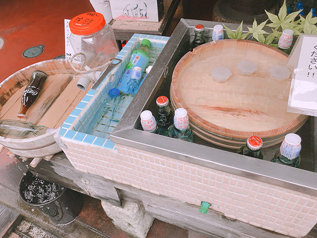 お土産屋さんで売られているラムネ