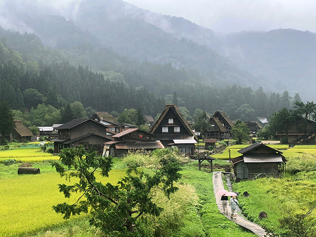 白川郷の風景