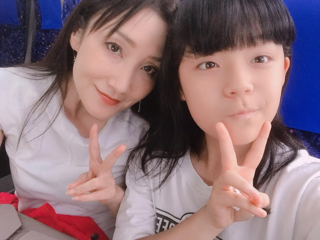 Alt：ライター川崎と長女のツーショット