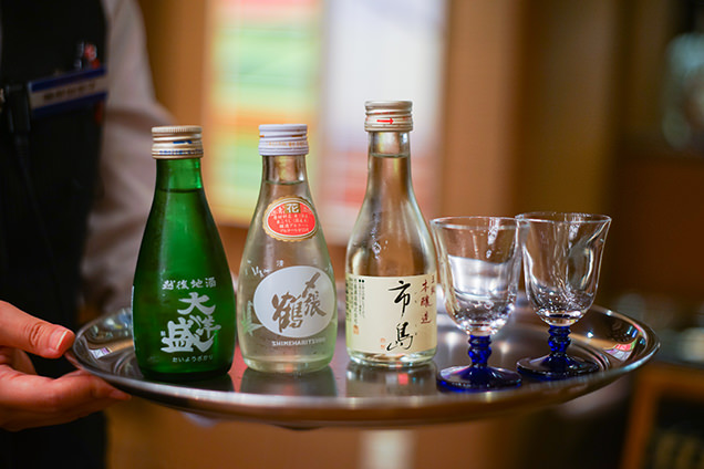 汐美荘　日本酒
