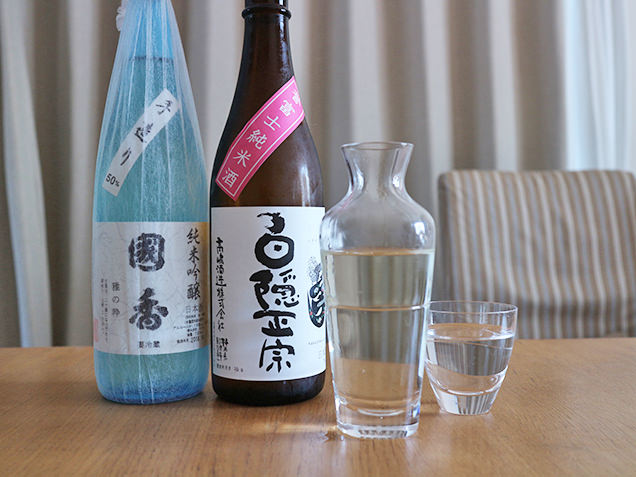 地酒「白隠正宗」「國香」