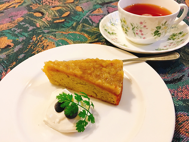 栗のケーキ