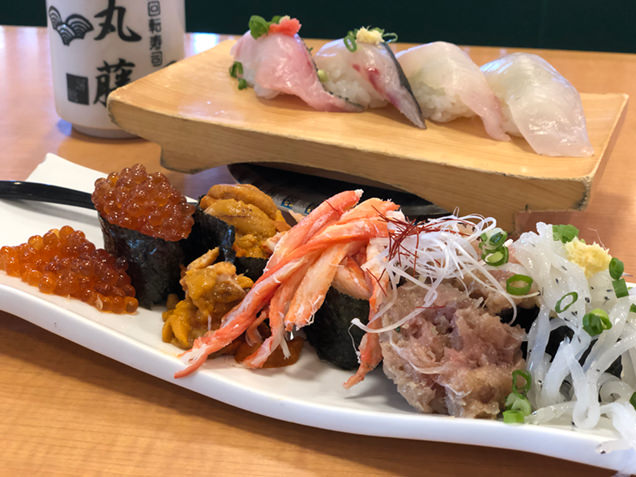 安房鴨川駅　潮騒市場　ランチ　寿司