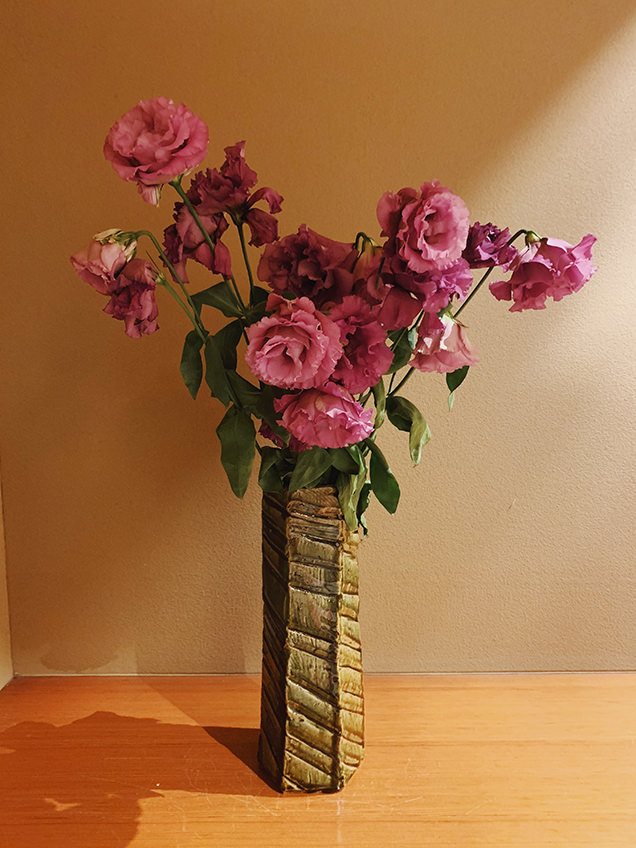 嵐渓荘に飾られた花