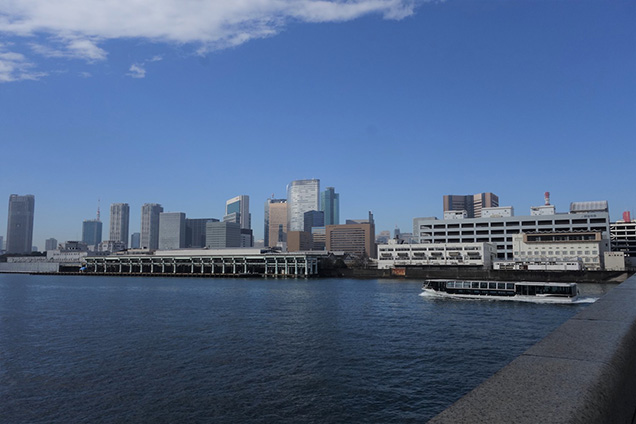東京半日サイクリングツアー　築地市場跡地