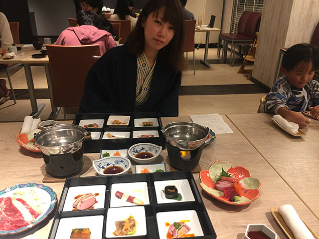夕食